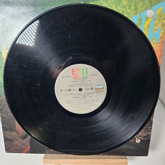 David Bowie, Let's Dance Vinyl Record - Picture 4 of 4